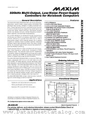 MAX1904EAI datasheet pdf MAXIM - Dallas Semiconductor