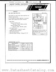 TA7233P datasheet pdf TOSHIBA
