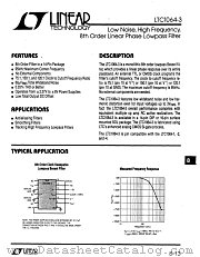 LTC1064-3CJ datasheet pdf Linear Technology