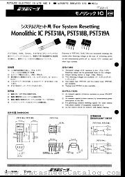 PST518A datasheet pdf Mitsumi Electric