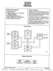D8089 datasheet pdf Advanced Micro Devices