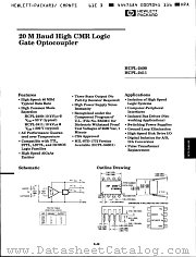 HCPL2411 datasheet pdf Agilent (Hewlett-Packard)