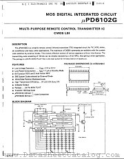 UPD6102G datasheet pdf NEC