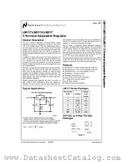 LM317DT datasheet pdf National Semiconductor