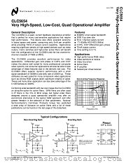 CLC5654IMX datasheet pdf National Semiconductor