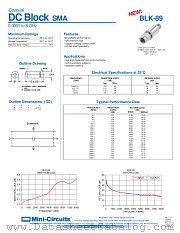 BLK-89 datasheet pdf Mini-Circuits