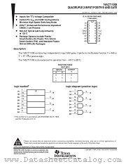 ACT11008 datasheet pdf Texas Instruments