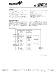 HT82M91A datasheet pdf Holtek Semiconductor