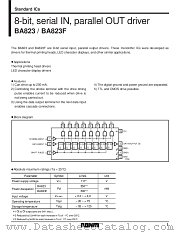 BA823F datasheet pdf ROHM