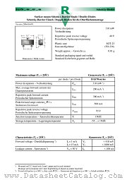 BAS70-04 datasheet pdf Diotec Elektronische