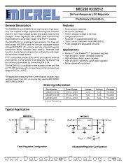 MIC29510-5.0BT datasheet pdf Micrel Semiconductor