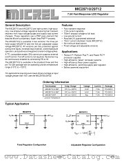 MIC29710-5.0BT datasheet pdf Micrel Semiconductor