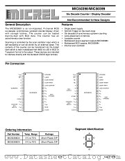 MIC50398 datasheet pdf Micrel Semiconductor