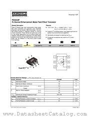 FDC634 datasheet pdf Fairchild Semiconductor