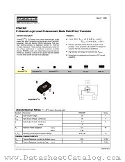 FDN338 datasheet pdf Fairchild Semiconductor