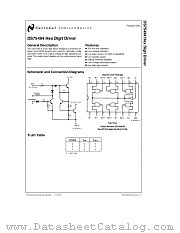 DS75494N datasheet pdf National Semiconductor
