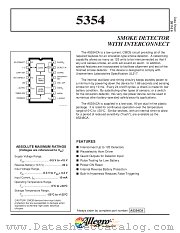 5354 datasheet pdf Allegro MicroSystems