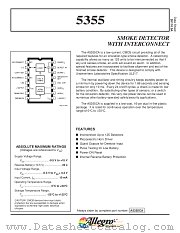 5355 datasheet pdf Allegro MicroSystems