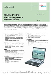 DS_CELSIUS_H210 datasheet pdf Fujitsu Microelectronics