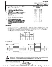 74ACT11244DB datasheet pdf Texas Instruments