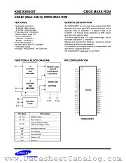 KM23C64000T datasheet pdf Samsung Electronic