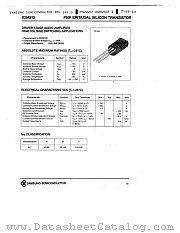 KSA910 datasheet pdf Samsung Electronic