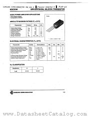 KSC2316 datasheet pdf Samsung Electronic