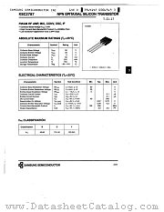 KSC2787 datasheet pdf Samsung Electronic