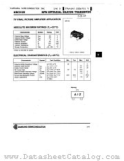 KSC3125 datasheet pdf Samsung Electronic