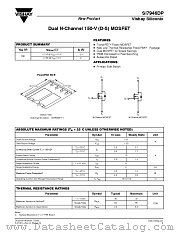 SI7946DP-T1 datasheet pdf Vishay
