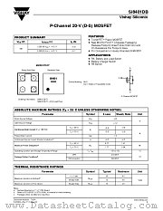 SI8401DB-T1-E3 datasheet pdf Vishay