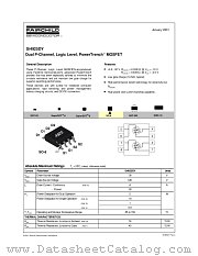 SI4925 datasheet pdf Fairchild Semiconductor