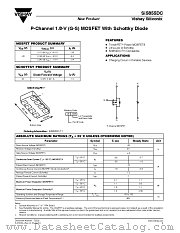 SI5855DC-T1 datasheet pdf Vishay