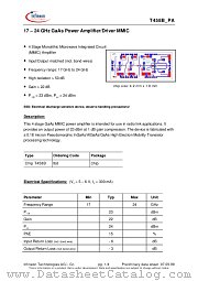 T458BPA datasheet pdf Infineon