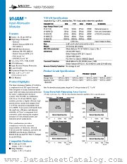 VI-A33-CQ datasheet pdf Vicor Corporation