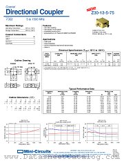 Z30-13-5-75 datasheet pdf Mini-Circuits
