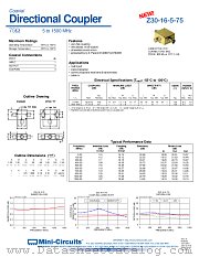 Z30-16-5-75 datasheet pdf Mini-Circuits