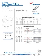 VLP-SERIES datasheet pdf Mini-Circuits