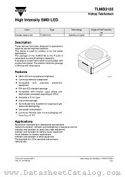 TLMD3102 datasheet pdf Vishay