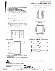 SN74AC10DB datasheet pdf Texas Instruments