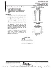 SN54F245FK datasheet pdf Texas Instruments