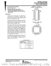 SN54F623FK datasheet pdf Texas Instruments