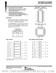 SN54AS808BFK datasheet pdf Texas Instruments