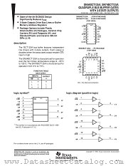 SN54BCT125AFK datasheet pdf Texas Instruments
