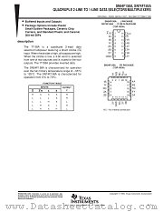 SN54F158AFK datasheet pdf Texas Instruments