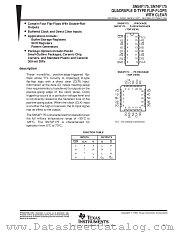 SN54F175 datasheet pdf Texas Instruments