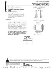 SN54HC7002FK datasheet pdf Texas Instruments