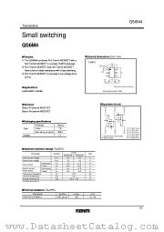 QS6M4 datasheet pdf ROHM