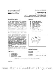 PVA13N datasheet pdf International Rectifier