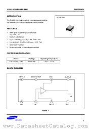 S1A2201X01-D0B0 datasheet pdf Samsung Electronic